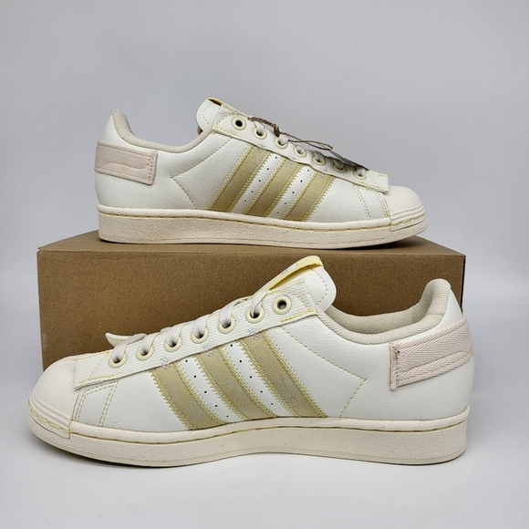 New adidas Parley x Superstar 'Off White' GX6970 Men's Shoes Size 9.5 - Picture 6 of 8